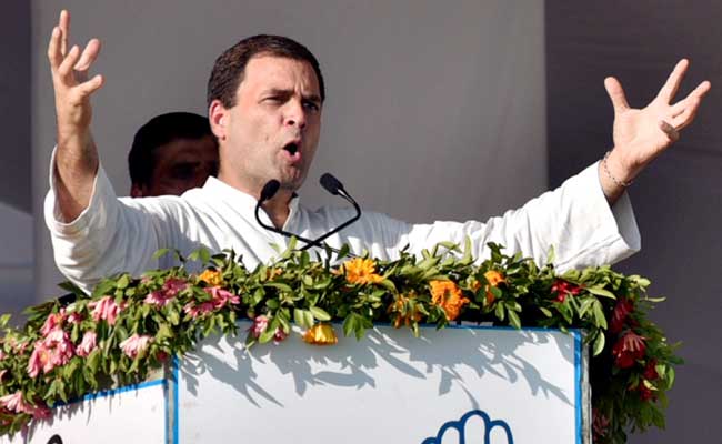 Congress Vice President Rahul Gandhi To Preside Over Party Convention Tomorrow