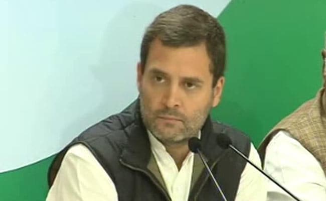 Rahul Gandhi Addresses Media Over Demonetisation: Highlights