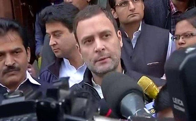 राहुल के भूकंप वाले बयान पर BJP की प्रतिक्रिया, कांग्रेस को बताया 'घोटालों का केंद्र'