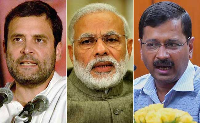 गौर करें, तो 2016 में नरेंद्र मोदी, राहुल गांधी और अरविंद केजरीवाल ही छाए रहे...