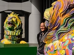 HSBC's Rainbow Lion Statues In Hong Kong Slammed By Anti-Gay Groups