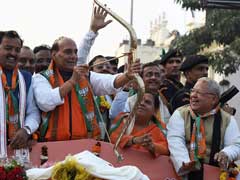 BJP Will Bring Back Development, Good Governance To Uttar Pradesh, Says Rajnath Singh