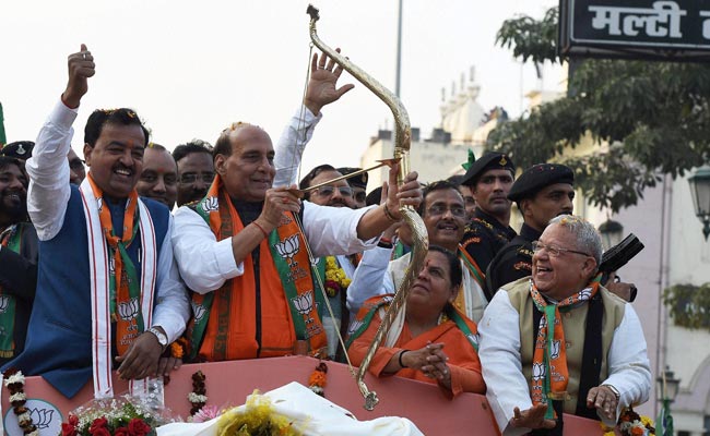 BJP Will Bring Back Development, Good Governance To Uttar Pradesh, Says Rajnath Singh