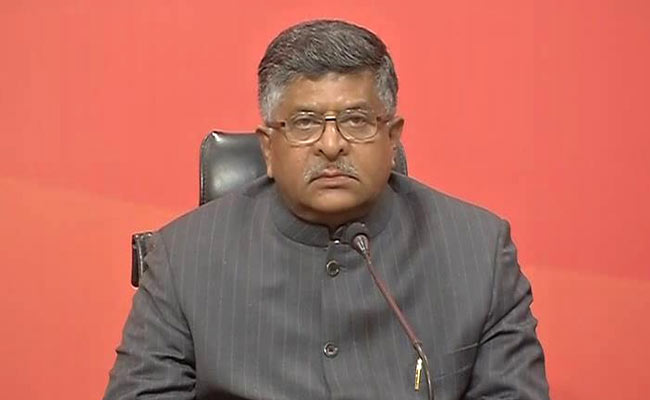 Ravi Shankar Prasad Calls For At Least One NIELIT Centre In Each State