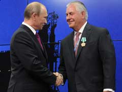 Donald Trump's Secretary Of State Pick Rex Tillerson Forged Ties With Putin Over Decades