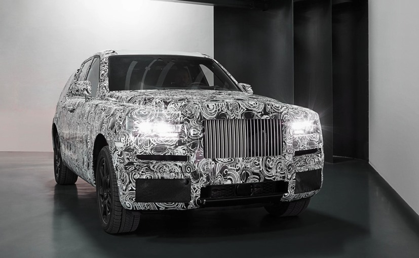 Rolls-Royce Project Cullinan SUV Prototype Revealed