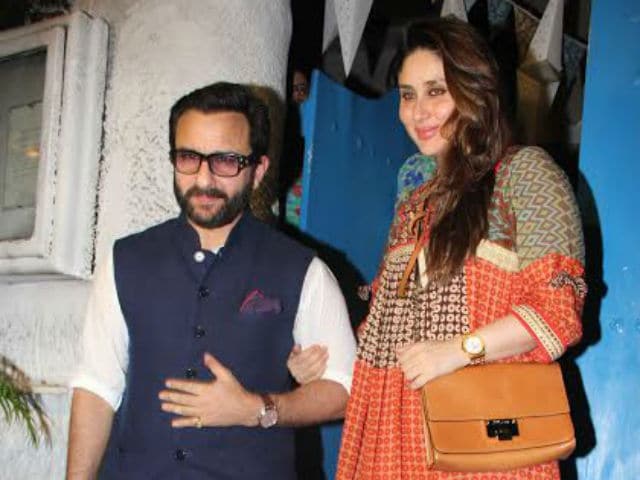 Kareena Kapoor, Saif Ali Khan Go Out For Dinner, Minus Baby Taimur