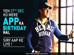 बर्थडे स्पेशल: सलमान खान अब आपके मोबाइल पर, आज जन्मदिन पर करेंगे 'बीइंग इन टच' एप लॉन्च बर्थडे स्पेशल: सलमान खान अब आपके मोबाइल पर, आज जन्मदिन पर करेंगे 'बीइंग इन टच' एप लॉन्च