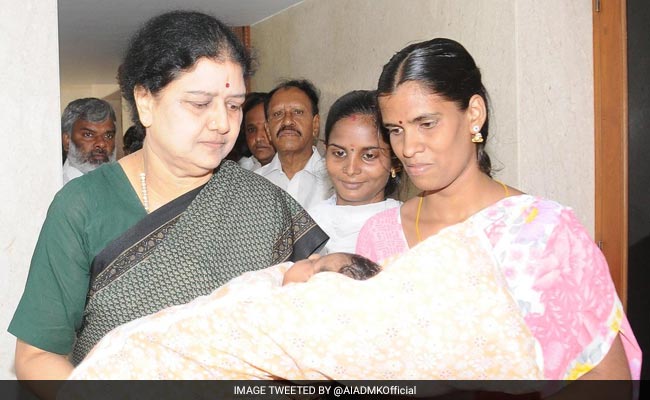 Sasikala Natarajan Names New Born Baby Girl 'Jayalalithaa'