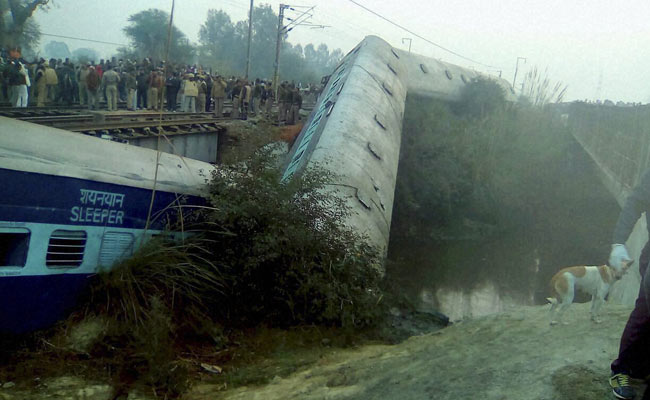 Kanpur Train Accident: Over 40 Injured As Sealdah-Ajmer Express Derails