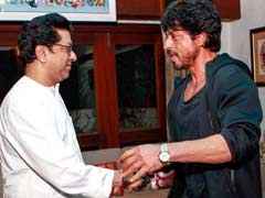 शाहरुख खान ने फिल्म ‘रईस' रिलीज होने से पहले मनसे प्रमुख राज ठाकरे से मुलाकात की