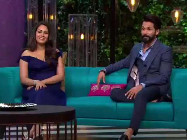 <i>Koffee With Karan 5</i>: Shahid Kapoor, Wife Mira And The Ex-Factor