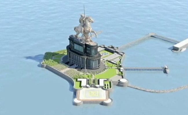 Devendra Fadnavis Rules Out Change In Shivaji Memorial Site Off Mumbai