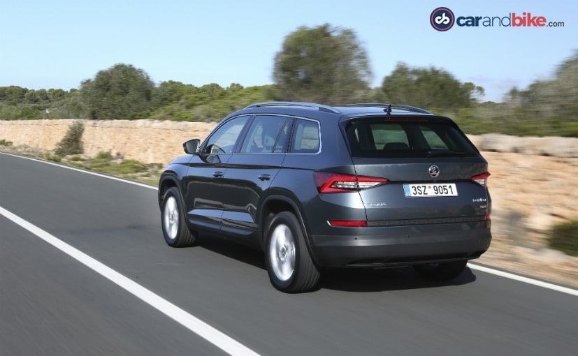 Skoda Kodiaq SUV underpinnings