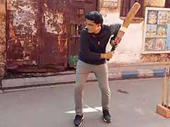 Sourav Ganguly's Dadagiri With Bat Intact, This Time in Gully Cricket