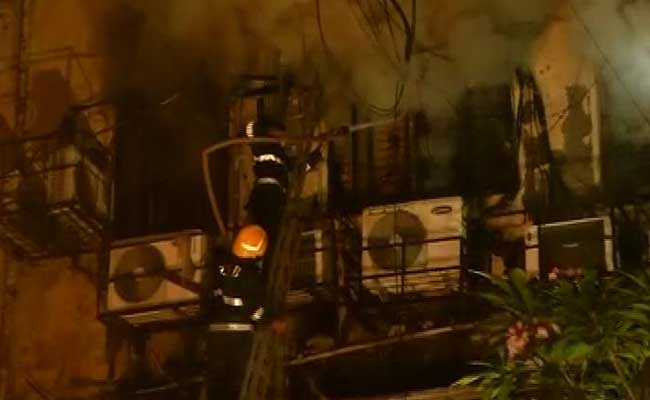 Fire In 5-Storey Building In South Mumbai