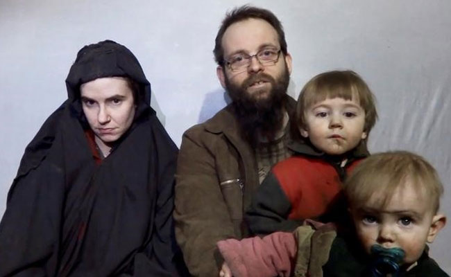 Taliban Video Shows Sons Born To Kidnapped US, Canadian Couple