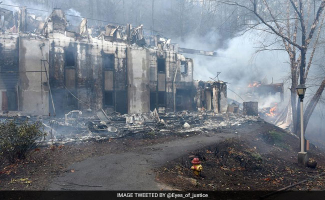 Residents Line Up To See Wildfire-Ravaged City; 13 Dead