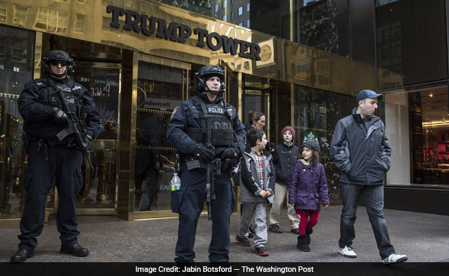 On New York's Fifth Avenue, Trump Tower Is A World Away From 1600 Penn