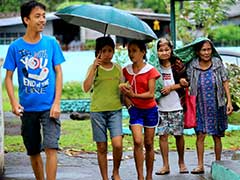 Powerful Typhoon Nock-Ten Slams Into The Philippines