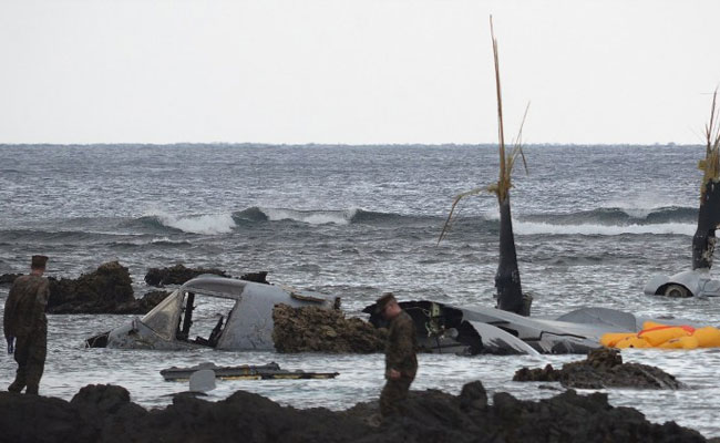 US Osprey Flights In Japan Halted After Crash