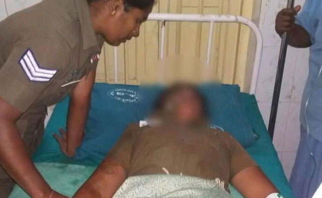 Masked Men Attack Policewoman In Uniform With Acid In Tamil Nadu