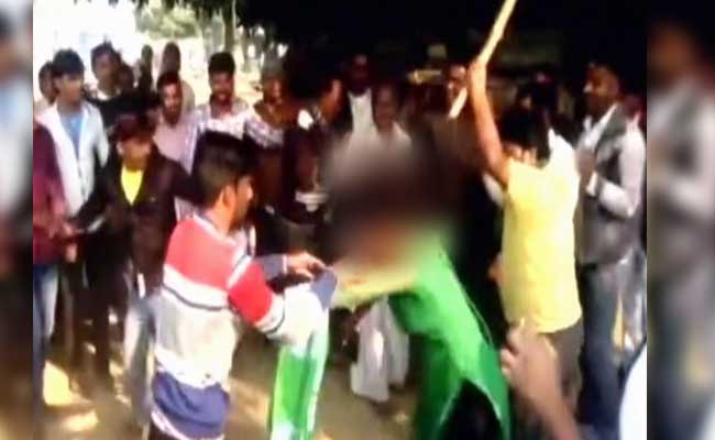 In Video, Woman Who Protested Groping Beaten Mercilessly In Crowded Market In UP's Mainpuri