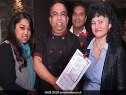 उद्योगपति ने भारतीय रेस्तरां में 79 पाउंड के बिल पर दिया 1,000 पाउंड का टिप उद्योगपति ने भारतीय रेस्तरां में 79 पाउंड के बिल पर दिया 1,000 पाउंड का टिप