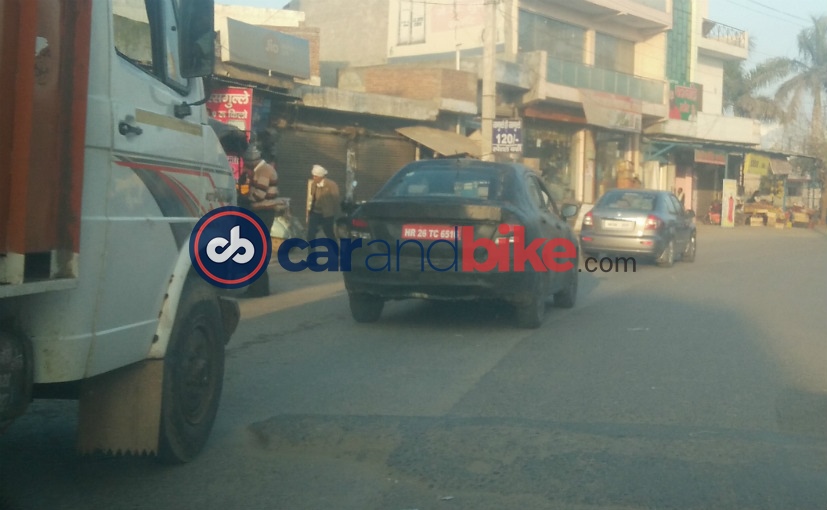 2017 Maruti Suzuki Swift Dzire Spotted Testing Again