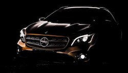 2018 Mercedes-Benz GLA Teased Ahead Of Official Unveil At Detroit Motor Show