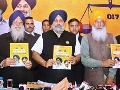 Ruling Shiromani Akali Dal Releases Manifesto For Punjab Elections