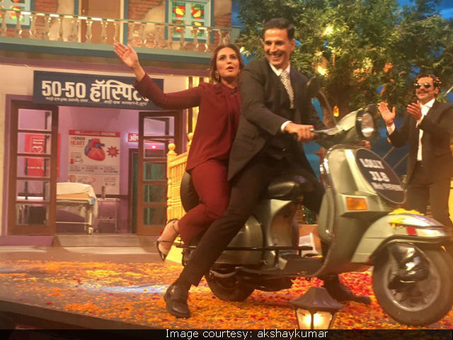 <i>Jolly LLB 2</i>: Akshay Kumar, Huma Qureshi Have A 'Jolly' Time On <i>The Kapil Sharma Show</i>