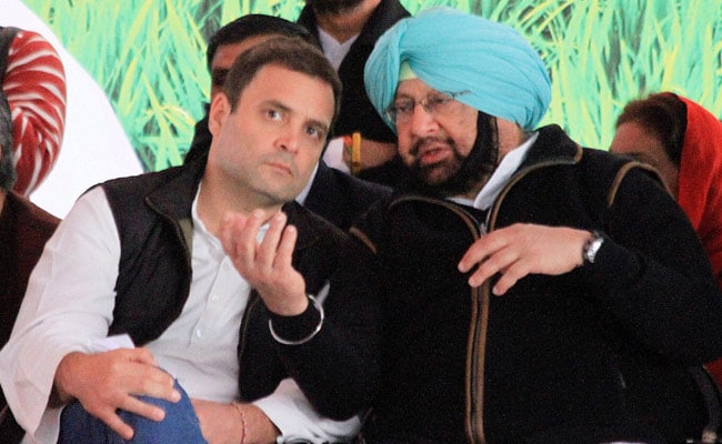 Amarinder Singh Signs Papers Proposing Rahul Gandhi's Name As Congress Chief