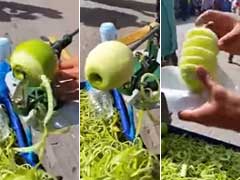 This Fruit Seller Peeling Apples Is The Top Trending Video On YouTube