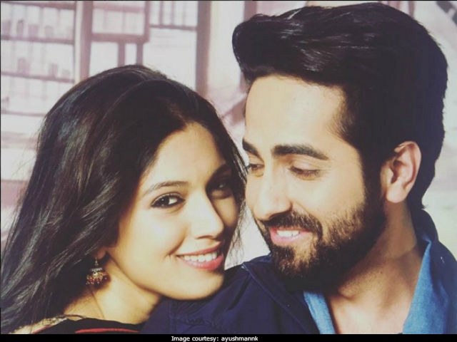 First Look: Ayushmann Khurrana, Bhumi Pednekar In <I>Shubh Mangal Saavdhan</i>