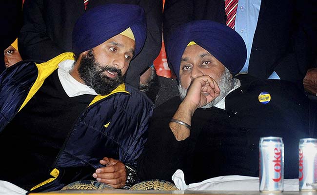 bikram singh majithia sukhbir badal pti