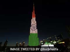 Burj Khalifa On Indian Republic Day: Dubai Tower Lit In Indian Colours
