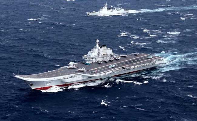 China Says Its Aircraft Carrier Leaves Taiwan Strait