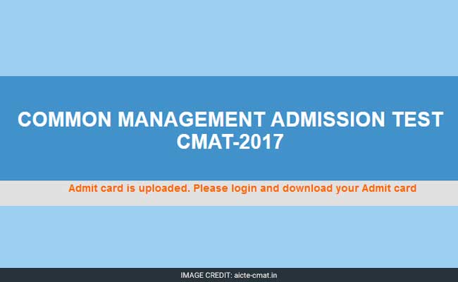 CMAT 2017 Admit Cards Released: Know How To Download