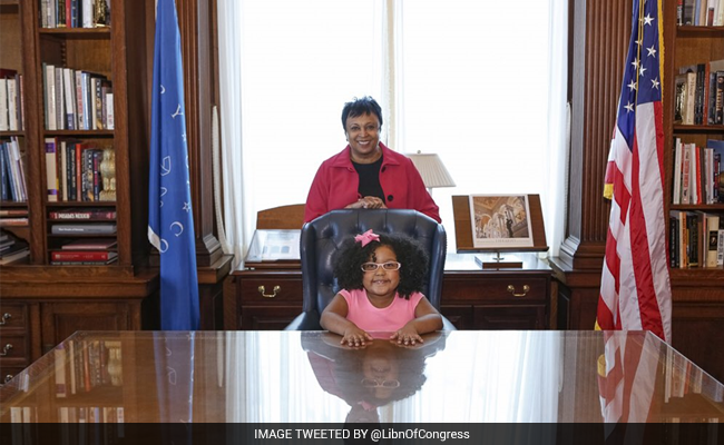 4-Year-Old Girl Becomes Librarian For A Day At World's Largest Library