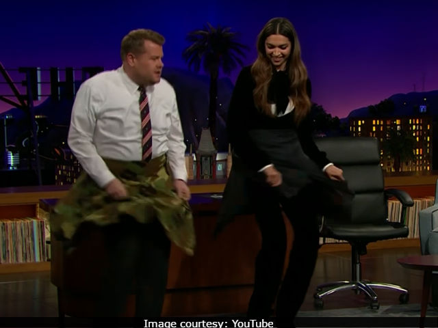 Deepika Padukone Takes <i>Lungi Dance</i> International. First, Vin Diesel. Now, James Corden