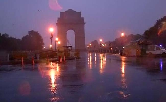 Light Rains In Delhi-NCR After 42 Days