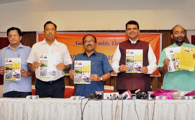 Goa Elections 2017: BJP Releases Manifesto, Focus On Jobs, Tourism