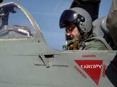 Air Force Chief BS Dhanoa Flies MIG-21 Fighter Solo