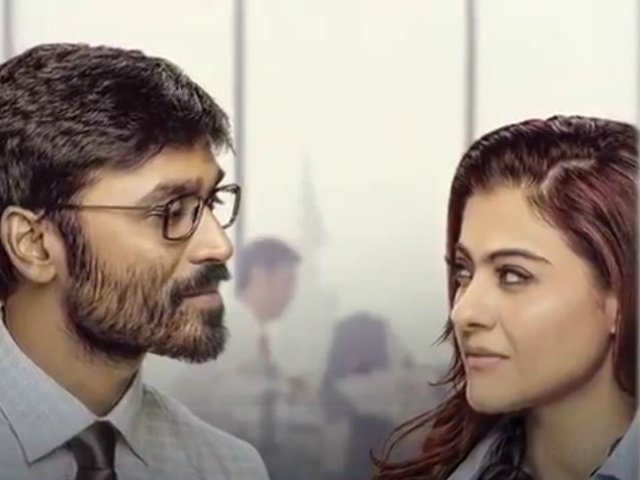 <I>VIP 2</i>: Dhanush, Kajol Reach Office. Twitter Is Happy #RaghuvaranIsBack