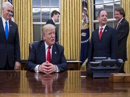 Donald Trump Signs Order To Bar Some Refugees; Signals Prioritising Syrian Christians Donald Trump Signs Order To Bar Some Refugees; Signals Prioritising Syrian Christians
