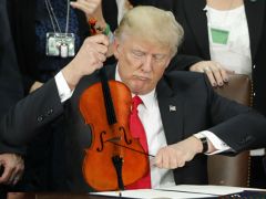 Donald Trump's Pic Of Capping A Pen Prompts Hilarious Photoshop Battle