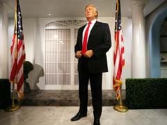 Donald Trump Waxwork Replaces Barack Obama At Madame Tussauds London