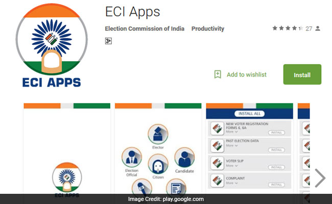 Election Commission Launches ECI Apps - An Integrated Mobile App For Android