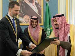 Spain's Felipe Meets Saudi King Salman As Warship Sale Mooted